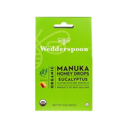 Wedderspoon Organic Manuka Honey Drop Eucalyptus 